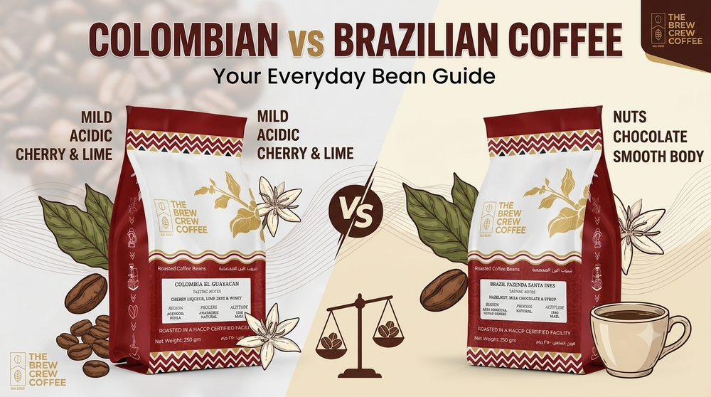 Colombian vs Brazilian Coffee: How to Choose Your Everyday Bean