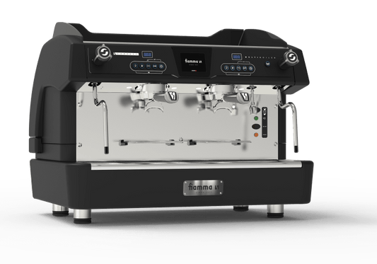 Fiamma Compass 2 DB TC Espresso Machine, Tall Cup, Multi Boiler, Black