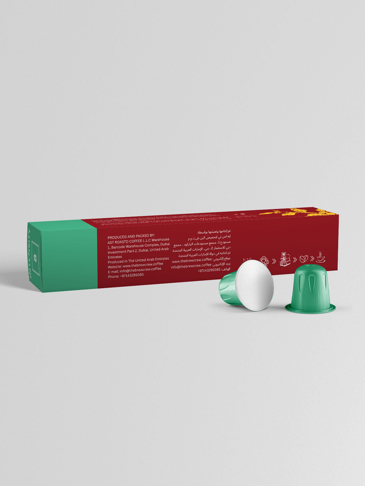 Forte Nero 100% Arabica Coffee Capsules